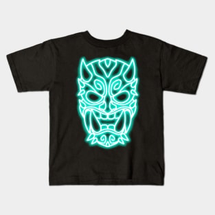 Neon Demon Mask Kids T-Shirt